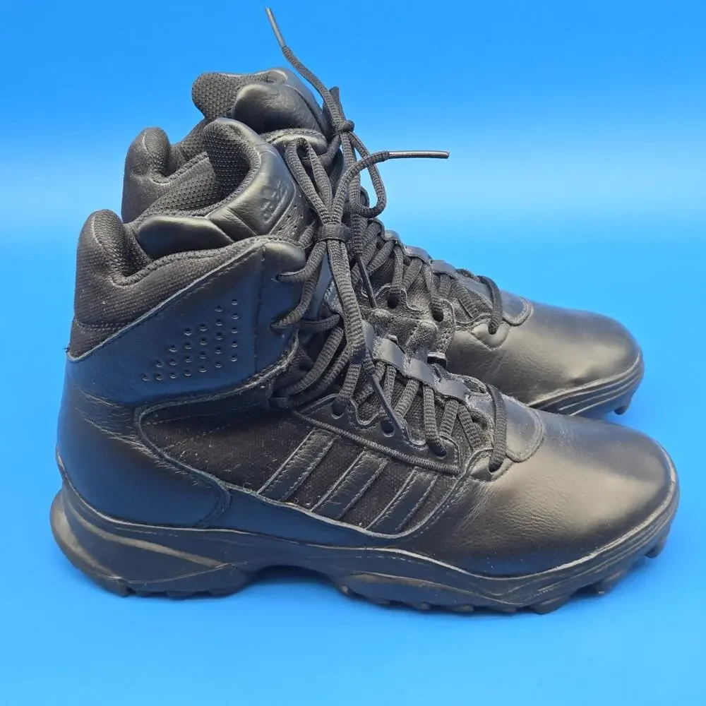 Adidas GSG-9.7.E Tactical Boots Men’s Size 7 Black Leather Combat Boots...